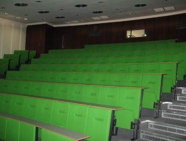 lecture room with chairs