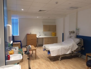 private hospital room